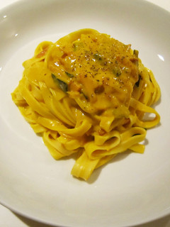 簡単! かぼちゃのクリームパスタ-レシピのメイン写真
