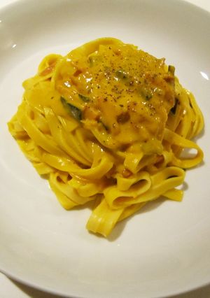 簡単！　かぼちゃのクリームパスタ-レシピのメイン写真