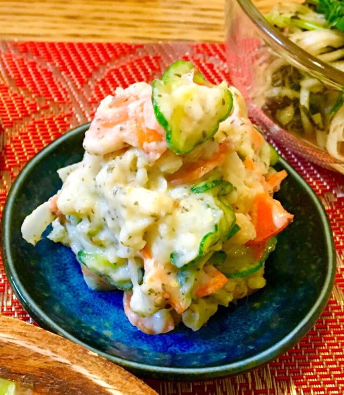 ゆかりで☆絶品ヘルシー和風ポテトサラダ by NY Kitchen