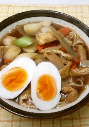 冷凍素材を使ってけんちんラー麺の力-レシピのメイン写真