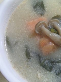 豆乳味噌スープ-レシピのメイン写真