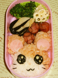 キャラ弁♪とっとこハム太郎-レシピのメイン写真