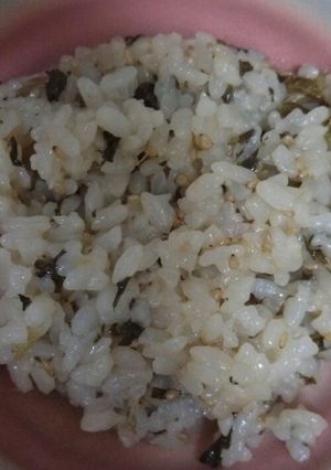 大根葉の炊き込みご飯~圧力鍋~-レシピのメイン写真