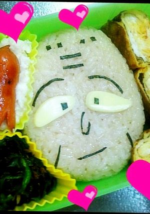 キャラ弁　ちびまるこちゃん～友蔵-レシピのメイン写真