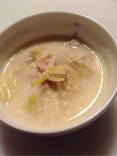 白菜の豆乳あんかけ【幼児食にも】-レシピのメイン写真