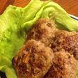 ジューシーごぼうハンバーグ★