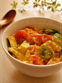 アボカドとトマトの洋風丼-レシピのメイン写真
