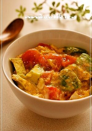 アボカドとトマトの洋風丼-レシピのメイン写真