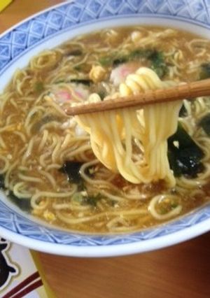 体の芯から温まる♪わかめのかき玉中華そば-レシピのメイン写真