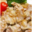 超安♪豚こま♡めんつゆにんにくマヨ焼き