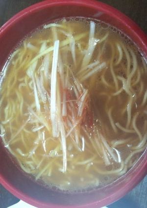 ささっと簡単ネギラーメン♪-レシピのメイン写真