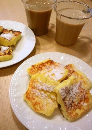 さっぱりなヨーグルトフレンチトースト♪-レシピのメイン写真