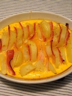 ポテトとベーコンの卵グラタン-レシピのメイン写真