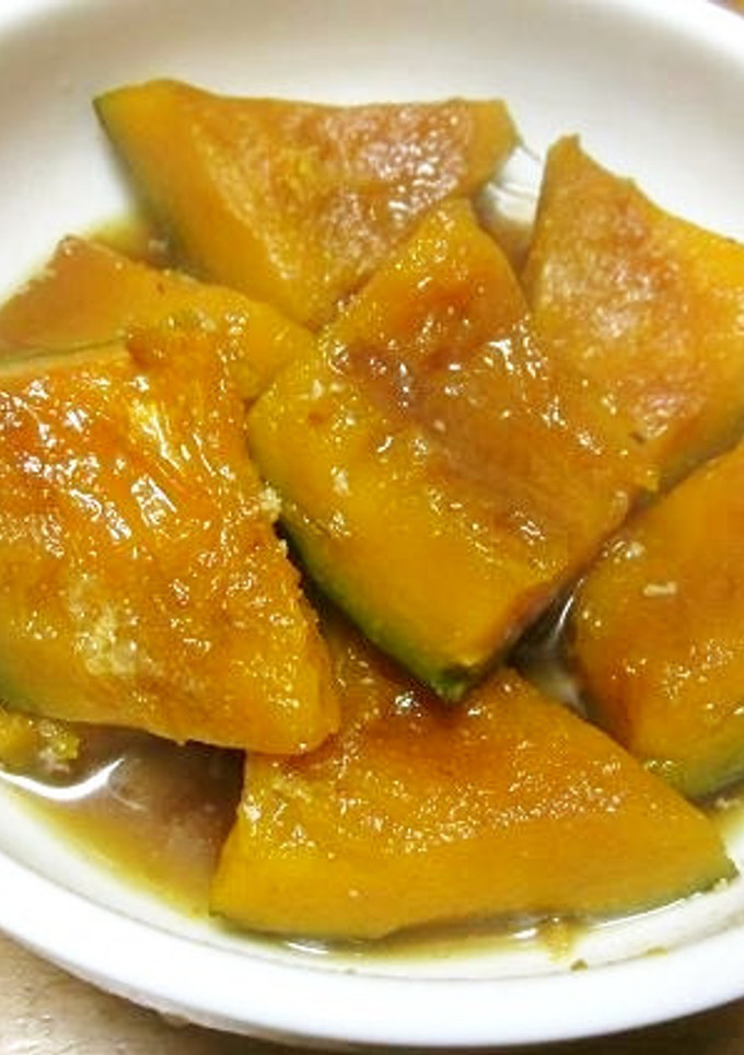おでんの残り汁で～南瓜の煮物-レシピのメイン写真