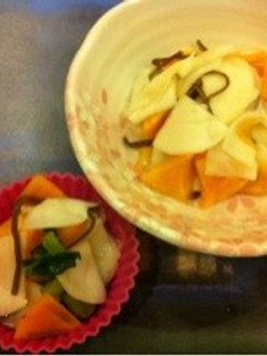 カブとカキのナマス(酢の物)-レシピのメイン写真