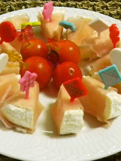 Xmasにも♡カマンベールチーズ生ハム巻-レシピのメイン写真