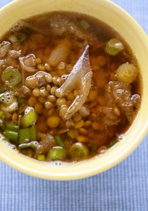 Lentilみそ汁-レシピのメイン写真