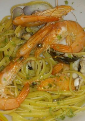 豪快♪イタリアンシーフードパスタ-レシピのメイン写真
