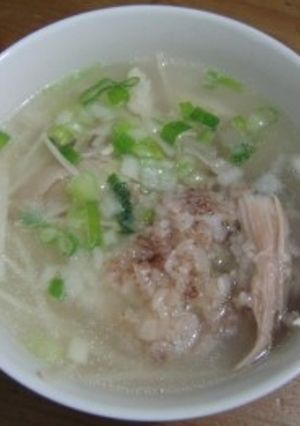鶏おこわinスープ（韓国サムゲタン風）-レシピのメイン写真