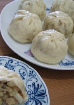 HBで作る、具たっぷりヘルシー肉まん-レシピのメイン写真