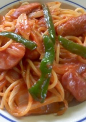 簡単♪我が家のナポリタン-レシピのメイン写真