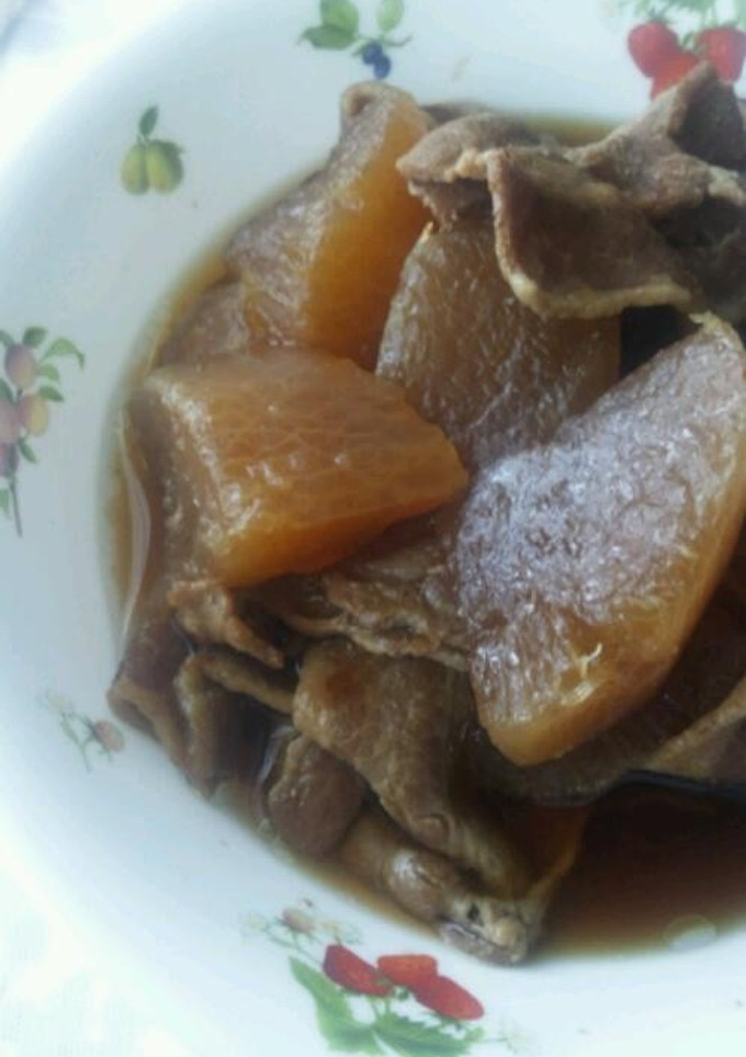 大根と豚肉の煮物-レシピのメイン写真