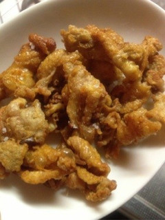簡単カリカリ!鳥皮クルトン-レシピのメイン写真