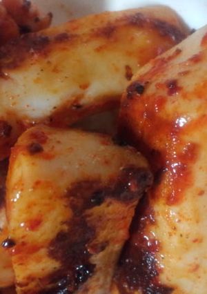 ピリ辛旨☆モンゴウイカ焼き☆-レシピのメイン写真
