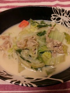 あったまる~白菜のクリーム煮-レシピのメイン写真