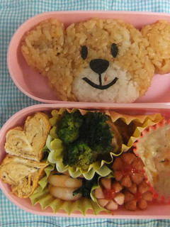 ☆キャラ弁☆くまさん弁当-レシピのメイン写真