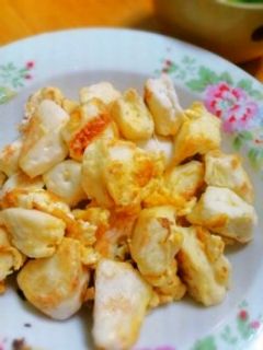 材料2つで☆フワフワはんぺん玉子-レシピのメイン写真