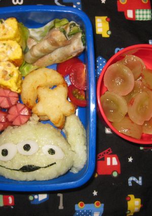 ☆キャラ弁☆リトルグリーンメン トイス-レシピのメイン写真