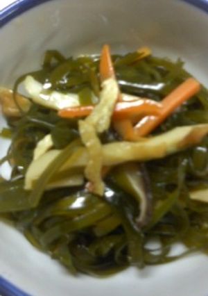 切り昆布の煮物-レシピのメイン写真