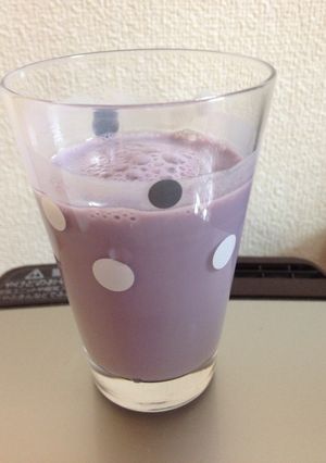 グレープウェルチ豆乳♬-レシピのメイン写真
