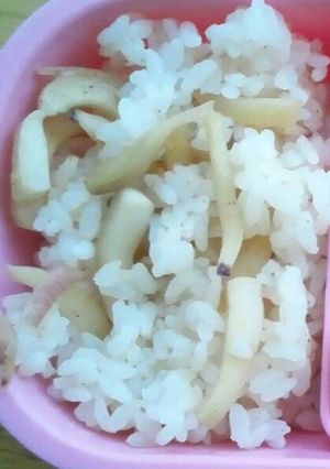 おいしい　バターいかコショウご飯-レシピのメイン写真
