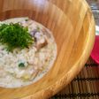 かなカフェ*チキンとねぎのミルクリゾット
