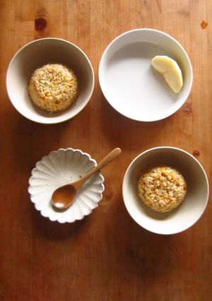 こがし醤油の玄米チャーハン-レシピのメイン写真