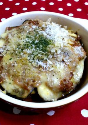 茄子とミートソースのミルフィーユ焼き-レシピのメイン写真