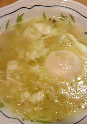 卵入りにんにくスープ-レシピのメイン写真