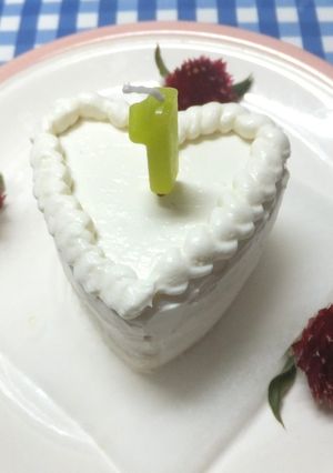 1才のバースデーケーキ-レシピのメイン写真