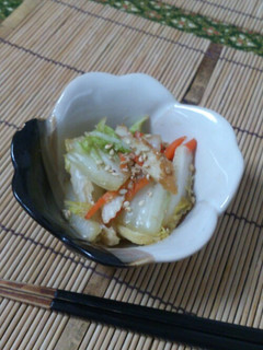 白菜とちくわのごま和え-レシピのメイン写真