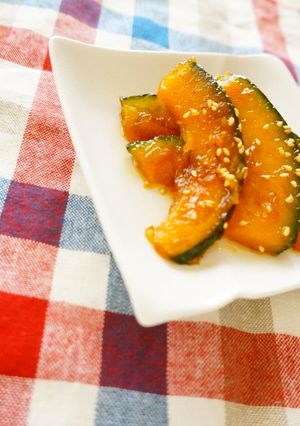 かぼちゃの甘辛焼き〜お弁当にも-レシピのメイン写真