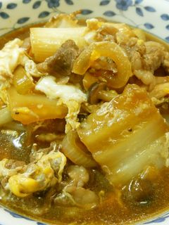 牛肉と野菜の簡単玉子とじ-レシピのメイン写真