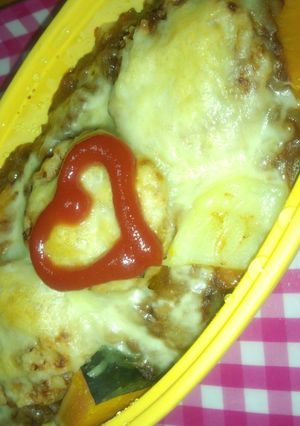 手間暇かけない焼きカレー-レシピのメイン写真