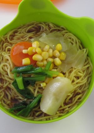 野菜と豆乳のやさしいラーメン-レシピのメイン写真
