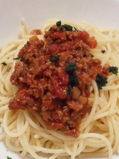 塩麹でミートソーススパゲティ-レシピのメイン写真