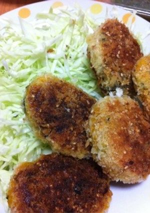 ☆クリチ入りかぼちゃコロッケ☆-レシピのメイン写真