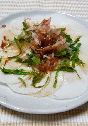 かぶのスライスサラダ-レシピのメイン写真