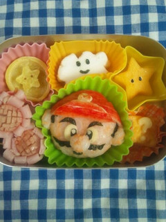 キャラ弁!!マリオたち☆-レシピのメイン写真