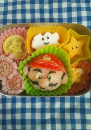 キャラ弁!!マリオたち☆-レシピのメイン写真